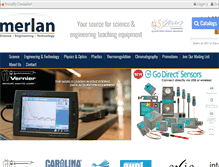 Tablet Screenshot of merlan.ca